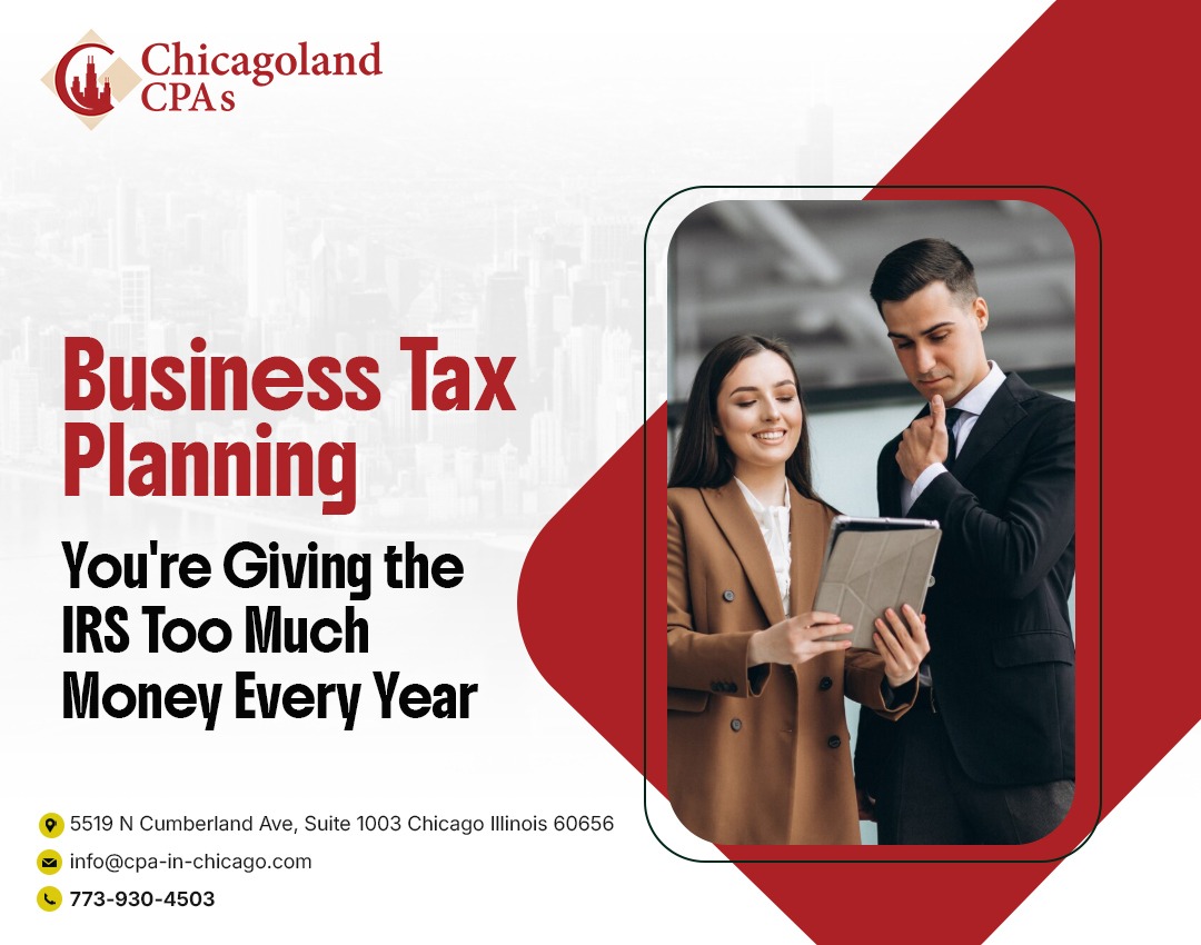 Business Tax Planning: You're Giving the IRS Too Much Money Every Year